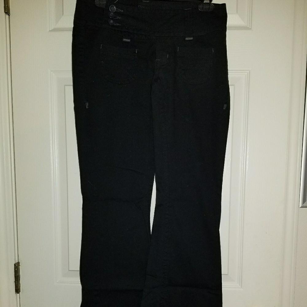 Black Denim Wallflower Jeans Sz 7